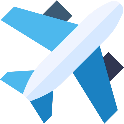 bule plane