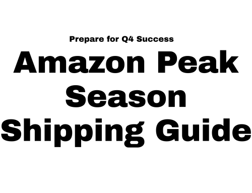 Amazon Peak Season Shipping Guide: Prepare for Q4 Success