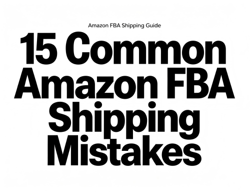 15 Common Amazon FBA Shipping Mistakes (And How to Avoid Them)